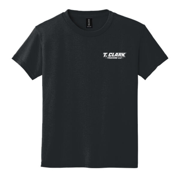T. Clark Trucking 2026 - Youth DryBlend ® 50 Cotton/50 Poly T Shirt Thumbnail