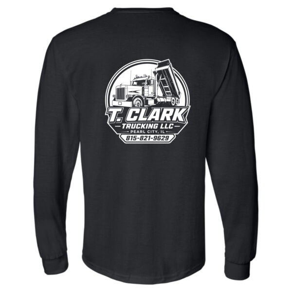 T. Clark Trucking 2026 - DryBlend® 50/50 Long Sleeve T-Shirt Thumbnail