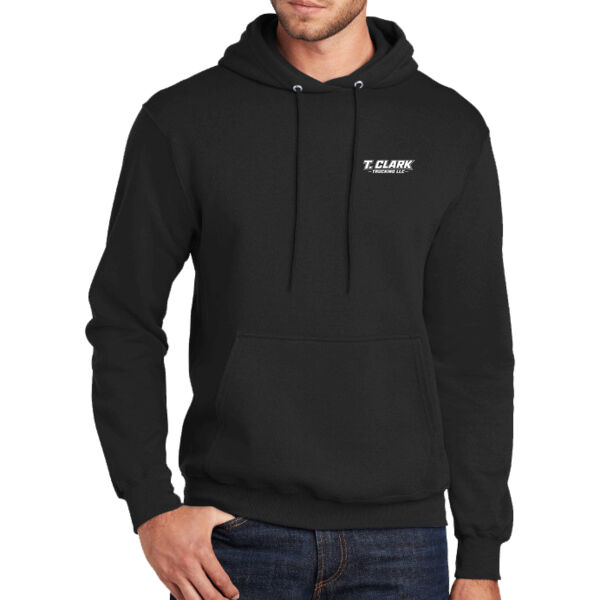 T. Clark Trucking 2026 - Tall Core Fleece Pullover Hooded Sweatshirt Thumbnail